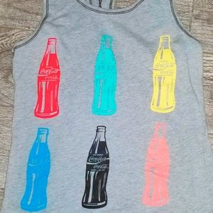 Coke Bottles Retro Andy Warhol XS racerback.NWOT